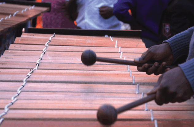 Music lessons for Marimba and piano at Outreach Foundation