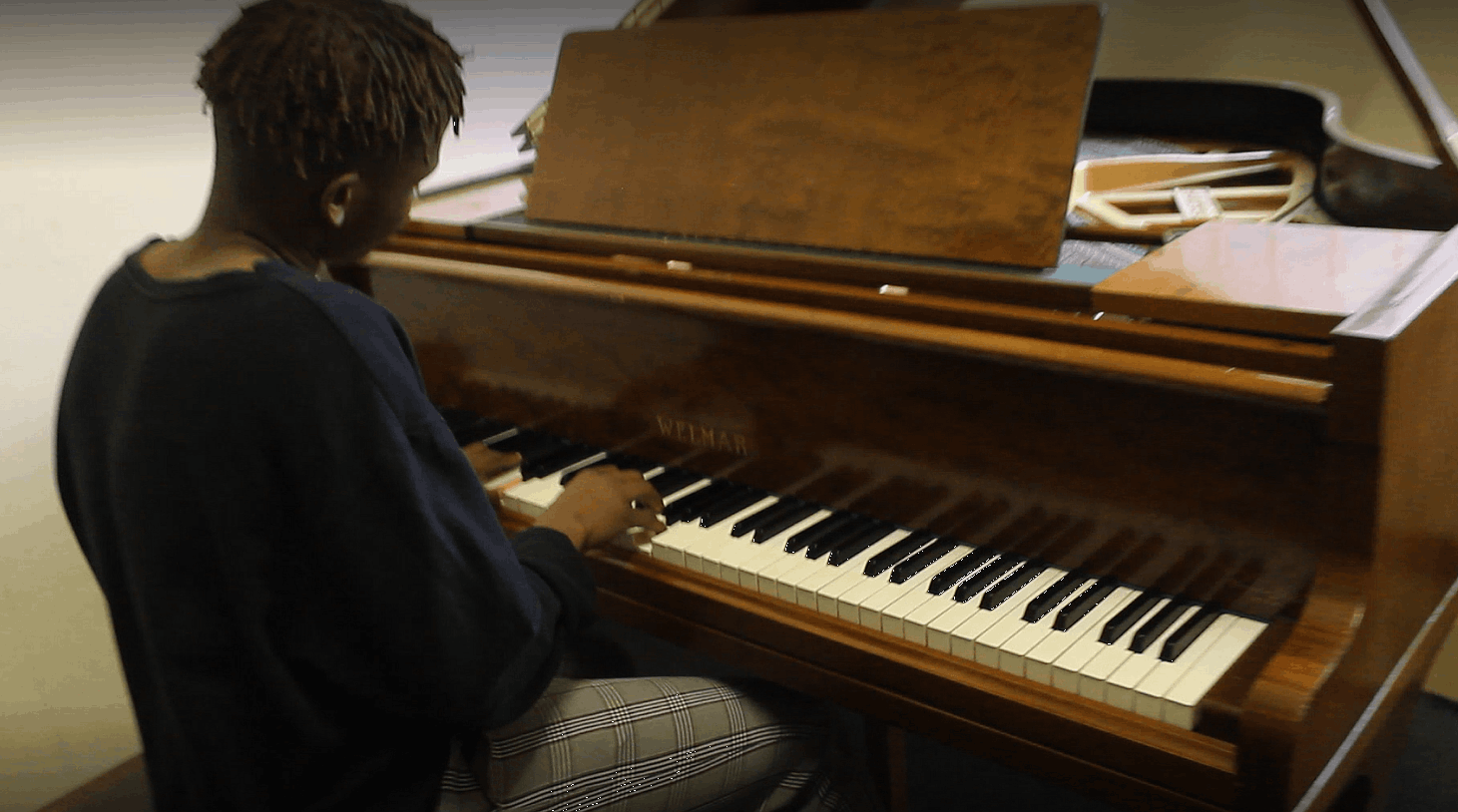 Piano lessons are offered at Outreach Foundation