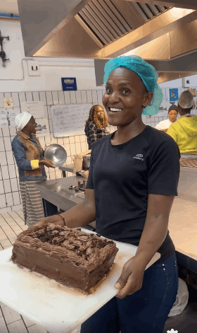 A short Facebook reel we took on Outreach Foundation's baking class